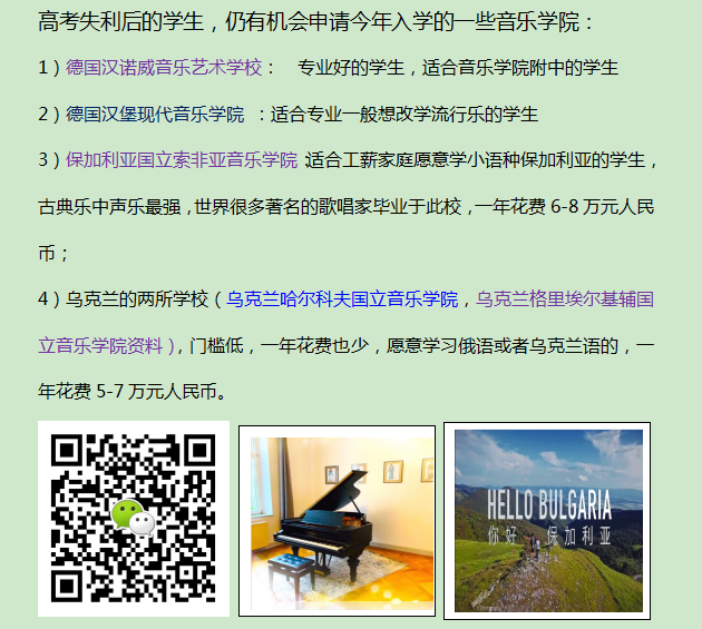 錄視頻今年仍可申請(qǐng)的音樂學(xué)院_慧禾國(guó)際藝術(shù)教育