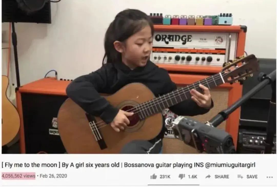 6歲南京吉他女孩國外走紅，引來多位國際音樂大咖合奏_慧禾國際藝術教育